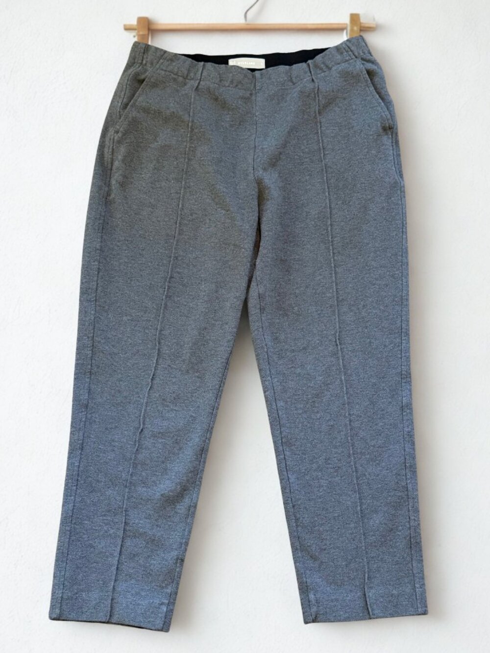 Everlane The Dream Pant Heathered Charcoal Gray Large L - Picture 3 of 12
